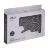 Лейка для верхнего душа Qtap Hlavova 260x180 мм прямоугольная QTHLA107CRM45784 Chrome/Black купить в САНН Одесса, изображение 5