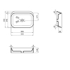 Раковина-чаша Qtap Scorpio 550х390х120 White QT14112243WN купить в САНН Одесса, изображение 2