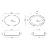 Раковина-чаша Qtap Kolibri 500x360x140 White QT10116065W купить в САНН Одесса, изображение 2