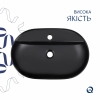 Раковина-чаша Qtap Scorpio 600х400х120 Matt black QT142203MBMBN купить в САНН Одесса, изображение 4