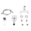 Смеситель для ванны Qtap Gemini (c душевым гарнитуром) QTGEM259CRW45683 Chrome/White купить в САНН Одесса, изображение 6