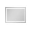 Зеркало Qtap Cardinal (CA1) 1000х800 с LED-подсветкой Touch, с антизапотеванием, с диммером, рег. темп. цвета (3000-6500K) QT0478C10080 купить в САНН Одесса, изображение 3