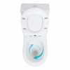 Унитаз-моноблок напольный Qtap Kolibri Ultra Quiet безободковый с сиденьем Soft-close WHITE QT10226380W купить в САНН Одесса, изображение 5