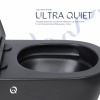 Унитаз подвесной Qtap Scorpio Ultra Quiet с сиденьем с сиденьем Soft-Close MATT BLACK QT14332380AMB купить в САНН Одесса, изображение 5