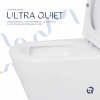 Унитаз напольный Qtap Swan Ultra Quiet с сидением Soft-close 640x360x835 мм QT16222182TW White купить в САНН Одесса, изображение 5