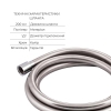 Комплект для душа Qtap Olsava Chrome: Смеситель QTOS6212107ODC + Лейки (QTRUC125CRM45952,QTHLA107CRM45948) + Шланг QTHADPVC200C + QTCRMBH030 купить в САНН Одесса, изображение 6