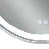Зеркало Qtap Gemini 800х700 с LED-подсветкой Touch, с антизапотеванием, с диммером, рег. темп. цвета (3000-6500K) QT2578R8071W купить в САНН Одесса, изображение 9