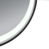 Зеркало Qtap Gemini 800х700 с LED-подсветкой Touch, с антизапотеванием, с диммером, рег. темп. цвета (3000-6500K) QT2578R8072B купить в САНН Одесса, изображение 11