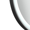 Зеркало Qtap Gemini 800х700 с LED-подсветкой Touch, с антизапотеванием, с диммером, рег. темп. цвета (3000-6500K) QT2578R8072B купить в САНН Одесса, изображение 9