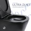 Унитаз напольный Qtap Scorpio Ultra Quiet безободковый с сиденьем Soft-Close MATT BLACK QT14226088AMB купить в САНН Одесса, изображение 5