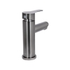 Смеситель для раковины Brinex Pure 001F низкий  Gunmetal Black BRIPUR001FGRP купить в САНН Одесса, изображение 3
