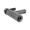 Смеситель для раковины Brinex Pure 001F низкий  Gunmetal Black BRIPUR001FGRP купить в САНН Одесса, изображение 5