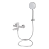 Смеситель для ванны Brinex Pure 006 с поворотным изливом (с душевым гарнитуром) Nickel BRIPUR006NKL купить в САНН Одесса, изображение 3
