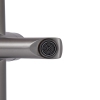 Смеситель для ванны Brinex Pure 006 с поворотным изливом (с душевым гарнитуром) Gunmetal Black BRIPUR006GRP купить в САНН Одесса, изображение 7