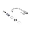 Смеситель для кухни U-образный Brinex Pure 015F U-образный  Chrome BRIPUR015FCRM купить в САНН Одесса, изображение 5