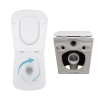 Акционный набор: Унитаз подвесной Jay Ultra Quiet QT07335177W 485х360х320 + Tern Ultra Quiet QT17332303ASW 490x365x325 купить в САНН Одесса, изображение 8
