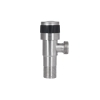 Кран кутовий Thermo Alliance Standart 1/2"ЗЗ нерж., з керам. буксою TAS345W1515SS купити в САНН Одеса, зображення 5