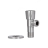 Кран кутовий Thermo Alliance Standart 1/2"ЗЗ нерж., з керам. буксою TAS347W1515SS купити в САНН Одеса, зображення 7