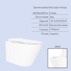 Готове рішення Qtap для ванної кімнати: підвісний унітаз Swan Ultra Quiet 520x360x320 + комплект інсталяції Nest 4 в 1 (кругла клавіша Satin) купити в САНН Одеса, зображення 3