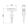 Калибратор Thermo Alliance для м/п труб d16-32 STD-405 купить в САНН Одесса, изображение 2