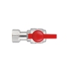 Кран шаровой Thermo Alliance Standart 1/2"ВВ угловой, PN40, с накидной гайкой TAS223W15 купить в САНН Одесса, изображение 7