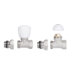 Комплект кранов радиаторных Thermo Alliance Standart 1/2"ВН прямой TAS230W15 купить в САНН Одесса, изображение 5