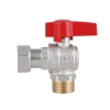 Кран шаровой Thermo Alliance Standart 3/4"ВН угловой, PN40, с накидной гайкой TAS224W20 купить в САНН Одесса, изображение 4