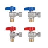 Комплект угловой кранов Thermo Alliance Standart  1/2"ВН -3/4"ВН с накидной гайкой  для подключенние котла TAS225RBW1520 купить в САНН Одесса, изображение 5