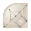 Lidz Набор: Душевая кабина Latwa SC90x90.SAT.LOW.DGR, полукруглая, стекло тонированное 4 мм + Душевой поддон Kapielka ST90x90x14 купить в САНН Одесса, изображение 9