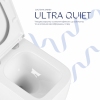 Унитаз подвесной Qtap Gemini Ultra Quiet 485×340×350 мм, White, с сиденьем Slim Duroplast / Soft-close / Quick Release QTTAU26W49119 купить в САНН Одесса, изображение 5