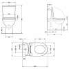 Унитаз напольный Qtap Leo Ultra Quiet 620×355×790 мм с сиденьем Soft-close, White QTLEO27W49261 купить в САНН Одесса, изображение 2