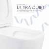 Унитаз напольный Qtap Aquarius Ultra Quiet 620×355×790 мм с сиденьем Soft-close, White QTAQAW27W49262 купить в САНН Одесса, изображение 5