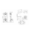 Готовое решение Qtap для ванной комнаты: подвесной унитаз Taurus Ultra Quiet 515×360×350 + комплект инсталляции Nest 4 в 1 (круглая клавиша Satin) купить в САНН Одесса, изображение 2