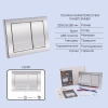 Готовое решение Qtap для ванной комнаты: подвесной унитаз Taurus Ultra Quiet 515×360×350 + комплект инсталляции Nest 4 в 1 (квадратная клавиша Chrome) купить в САНН Одесса, изображение 5