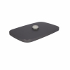 Потолочная лейка Qtap (34x190x290) для душевых систем Gemini Gunmetal Black PVD QTGEM34190290GMB50069 купить в САНН Одесса, изображение 3