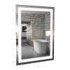 Дзеркало Альфа 60 см з LED підсвіткою