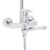Душевая система универсальная Lidz Latwa 1031 на три потребителя (с изливом) (k35) Chrome LDLAT1031CRM48993 купить в САНН Одесса, изображение 4
