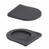 Унитаз подвесной Qtap Robin Ultra Quiet 520×365×340 мм, Anthracite, с сиденьем Slim Duroplast / Soft-close / Quick Release QTROB26AN48995 купить в САНН Одесса, изображение 8