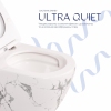 Унітаз підвісний Qtap Robin Ultra Quiet 520×365×340 мм, Marble, з сидінням Slim Duroplast / Soft-close / Quick Release QTROB26MR48998 купити в САНН Одеса, зображення 5