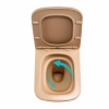 Унітаз підвісний Qtap Tern Ultra Quiet 520×345×325 мм, Beige, з сидінням Slim Duroplast / Soft-close / Quick Release QTTER26SB49001 купити в САНН Одеса, зображення 6