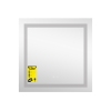 Зеркало Lidz Kubis (KU1) 700х700 с LED-подсветкой Touch, с антизапотеванием, с диммером, рег. яркости LDKU70070049287 купить в САНН Одесса, изображение 3