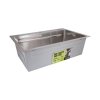 Мойка для кухни интегрированная Lidz Handmade H6845 Brushed Steel 3,0/1,0 мм LDH6845BRU49455 купить в САНН Одесса, изображение 5