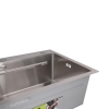 Мойка для кухни интегрированная Lidz Handmade H6845 Brushed Steel 3,0/1,0 мм LDH6845BRU49455 купить в САНН Одесса, изображение 7