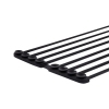 Сушилка на кухонную мойку с присоской Lidz Acsis LA09  Black, кругла основа, для посуды 440х224 мм LDACSLA09BLM49777 купить в САНН Одесса, изображение 5