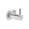 Кран угловой Thermo Alliance Standart (палочка) 1/2"ЗЗ, нерж, хром, керам. букса TAS349W1515 купить в САНН Одесса, изображение 6