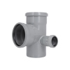 Крестовина двухплоскостная канализационная Ostendorf-OSMA HT-System PLUS d110/110/110/50×87° (П) купить в САНН Одесса, изображение 3