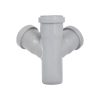 Крестовина двухплоскостная канализационная Ostendorf-OSMA HT-System PLUS d50/50/50/50×67° купить в САНН Одесса, изображение 4