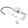 Проточный кран-водонагреватель с гибким изливом для кухни Lidz Warm 065 LDWAR065GRE49096 White/Grey купить в САНН Одесса, изображение 7