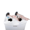 Электрический водонагреватель Thermo Alliance Spectra Flat 65 л универсальный, мокрый ТЭН 3,3 кВт, h 279 мм купить в САНН Одесса, изображение 6