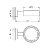 Держатель для аксессуаров Grohe Essentials Cube New (40508001) купить в САНН Одесса
